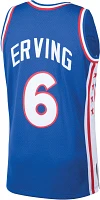 Mitchell & Ness Men's 1976 Philadelphia 76ers Julius Erving #6 Royal Hardwood Classics Swingman Jersey