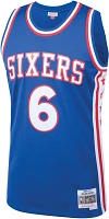 Mitchell & Ness Men's 1976 Philadelphia 76ers Julius Erving #6 Royal Hardwood Classics Swingman Jersey