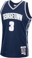 Mitchell & Ness Men's Georgetown Hoyas Allen Iverson #3 '95-'96 Swingman Navy Jersey