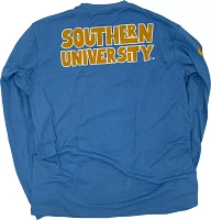 Tones of Melanin Southern University Jaguars Columbia Blue Concert Long Sleeve T-Shirt