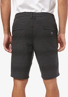 O'Neill Men's Locked Stripe Hybrid Shorts