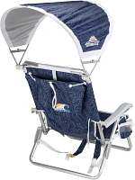 GCI Waterside SunShade Backpack Beach Chair