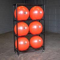 Body Solid Stability Ball Rack – Stores 8 Balls