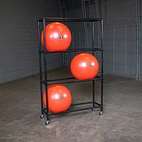 Body Solid Stability Ball Rack – Stores 8 Balls