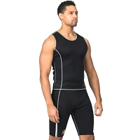 SaunaTek Men's Neoprene Slimming Tank