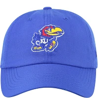 Top of the World Men's Kansas Jayhawks Blue Staple Adjustable Hat