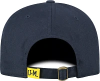 Top of the World Men's Michigan Wolverines Blue Staple Adjustable Hat