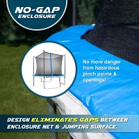 TruJump 10 Foot Trampoline with Enclosure