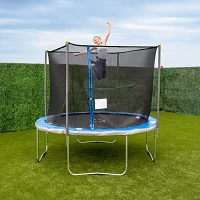 TruJump 10 Foot Trampoline with Enclosure