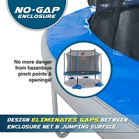 TruJump 12 Foot Trampoline Enclosure and Spin Light