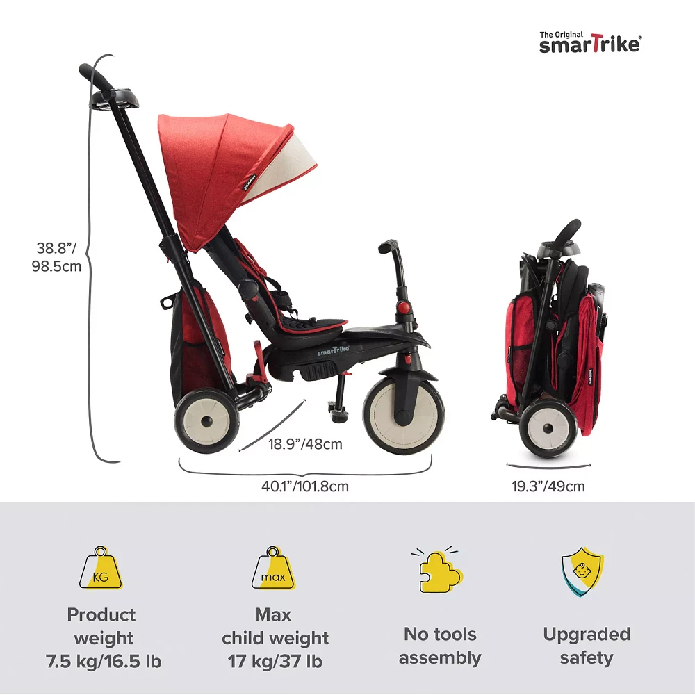 SmarTrike STR5 Folding Stroller Trike | The Market Place