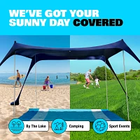 Sun Ninja 4-Person Beach Tent