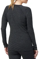 Smartwool Women's Merino 250 Pattern Crewneck Baselayer Top