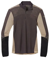 Smartwool Men's Intraknit Thermal Merino Base Layer Colorblock Quarter-Zip Shirt