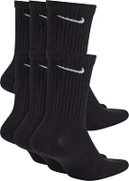 Nike Kids' Everyday Cushioned Crew Socks - 6 Pack