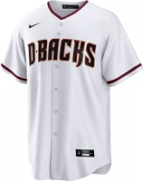 Nike Men's Replica Arizona Diamondbacks Corbin Carroll #7 White Home Cool Base Jersey