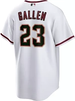 Nike Men's Arizona Diamondbacks Zac Gallen #23 White Cool Base Jersey