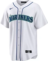 Nike Men's Seattle Mariners Julio Rodríguez #44 White Cool Base Jersey