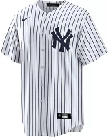 Nike Men's New York Yankees Giancarlo Stanton #27 White Cool Base Home Jersey