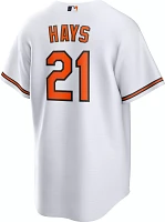 Nike Men's Baltimore Orioles Austin Hays #21 White Home Cool Base Jersey