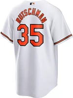 Nike Men's Baltimore Orioles Adley Rutschman #35 White Home Cool Base Jersey