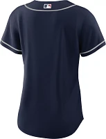 Nike Women's Replica Atlanta Braves Blank Navy Cool Base Jersey