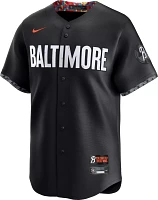 Nike Men's Replica Baltimore Orioles 2024 City Connect Blank Cool Base Jersey