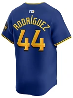 Nike Men's Seattle Mariners Julio Rodríguez #44 Navy Cool Base Jersey