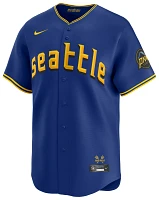 Nike Men's Seattle Mariners Julio Rodríguez #44 Navy Cool Base Jersey