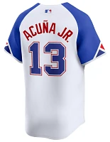 Nike Men's Atlanta Braves 2024 City Connect Ronald Acuña Jr. #13 Limited Vapor Jersey