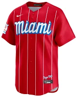 Nike Men's Miami Marlins 2024 City Connect Jazz Chisholm Jr. #2 Limited Vapor Jersey