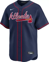 Nike Men's Atlanta Braves Ronald Acuña Jr. #13 Navy Limited Vapor Jersey