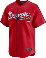 Nike Men's Atlanta Braves Austin Riley #27 Red Limited Vapor Jersey