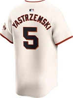 Nike Men's San Francisco Giants Mike Yastrzemski #5 White Limited Vapor Jersey