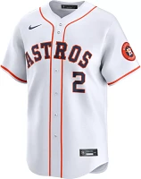 Nike Men's Houston Astros Alex Bregman #2 White Limited Vapor Jersey