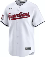 Nike Men's Cleveland Guardians José Ramírez #11 White Limited Vapor Jersey