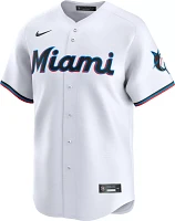 Nike Men's Miami Marlins Jazz Chisholm Jr. #2 White Limited Vapor Jersey