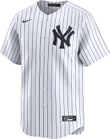 Nike Men's New York Yankees Gerrit Cole #45 White Limited Vapor Jersey