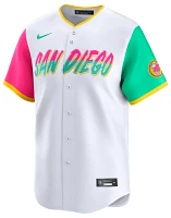 Nike Men's San Diego Padres Blank White Limited Vapor Jersey