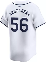 Nike Men's Tampa Bay Rays Randy Arozarena #56 White Limited Vapor Jersey