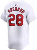 Nike Men's St. Louis Cardinals Nolan Arenado #28 White Limited Vapor Jersey