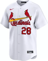 Nike Men's St. Louis Cardinals Nolan Arenado #28 White Limited Vapor Jersey