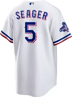 Nike Men's 2023 World Series Champions Texas Rangers Corey Seager #5 Cool Base Jersey