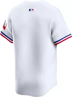 Nike Men's Texas Rangers White Blank Limited Vapor Jersey