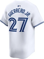 Nike Men's Toronto Blue Jays Vladimir Guerrero Jr. #27 White Limited Vapor Jersey