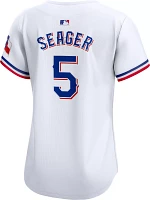 Nike Women's Texas Rangers Corey Seager #5 White Home Limited Vapor Jersey