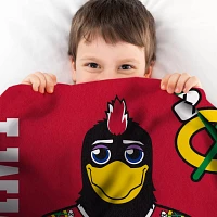 Uncanny Brands Chicago Blackhawks Tommyhawk Blanket