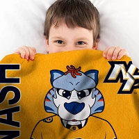 Uncanny Brands Nashville Predators Gnash Blanket