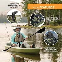 Lifetime Tamarack 120 Angler Kayak