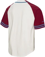 Mitchell & Ness Colorado Avalanche White Baseball Jersey